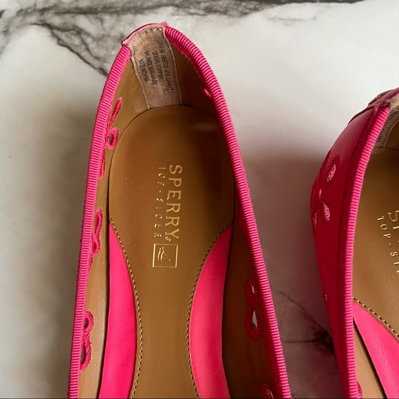 Sperry Top Sider Luna Pink Flats - Picture 5 of 10